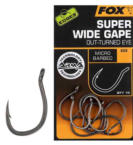 Крючок Fox Super Edges Armapoint Super Wide Gape #2 10pcs