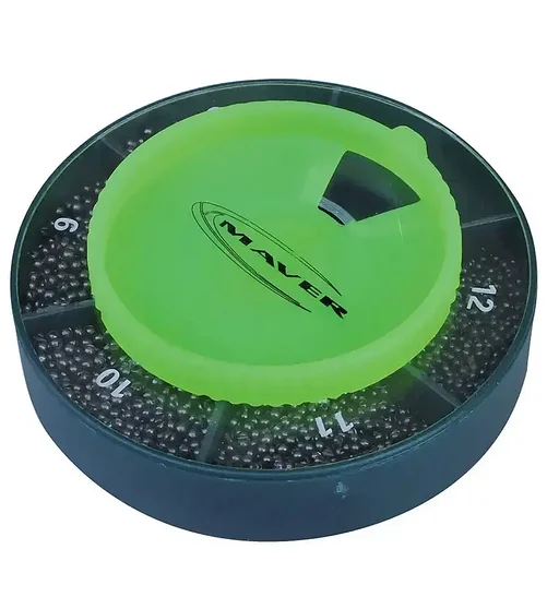 Набор грузил Maver Scatola Pallini Supercalibrati 250g №5/0; 4/0; 0