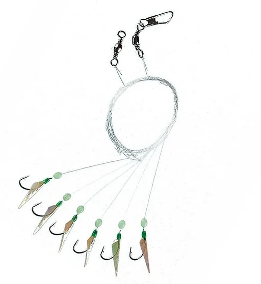 Морской монтаж Fladen Ghost Sabiki 6 hook size 6 0.30mm