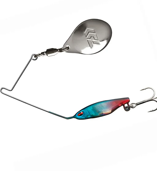 Блешня Daiwa Prorex Micro Spinner Fish TG 5.3g #Blue Red Tail