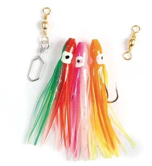 Морський монтаж Fladen Octopus multicolour 5/0 3-hooks