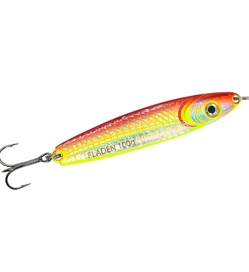 Пількер Fladen HoloTwist 200g #Yellow/Red/Silver