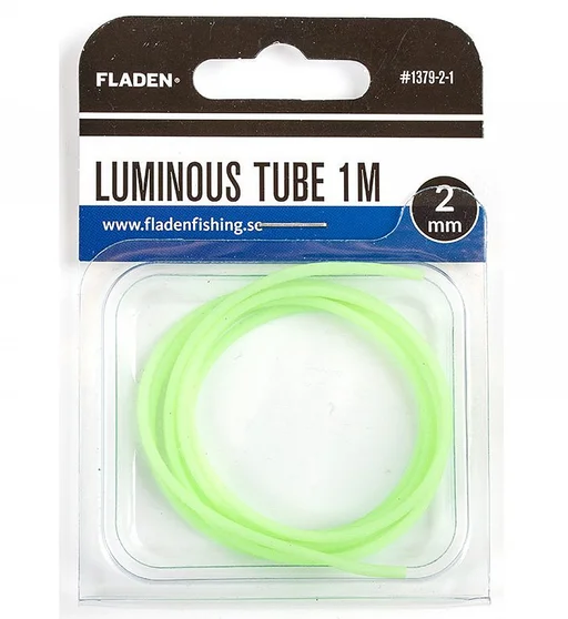Силіконовий кембрик Fladen Lumnious green 4mm 1m