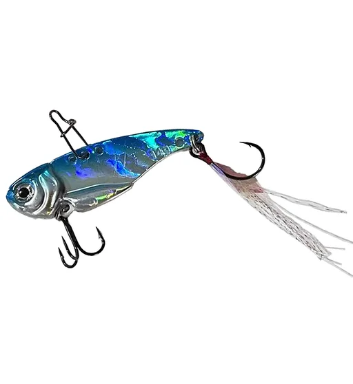 Цикада Fladen Conrad Vibra fat feather 7g #Bluesilver