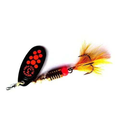 Блесна вращающаяся Mepps Black Fury Mouche №3 BL/RED