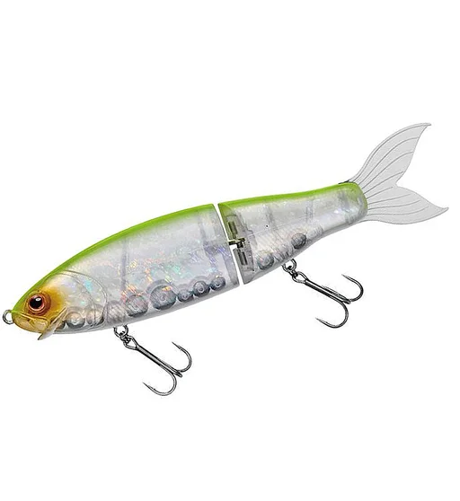 Воблер Gamakatsu Laughin 250F 250mm 120g #4 See-through Chart Back