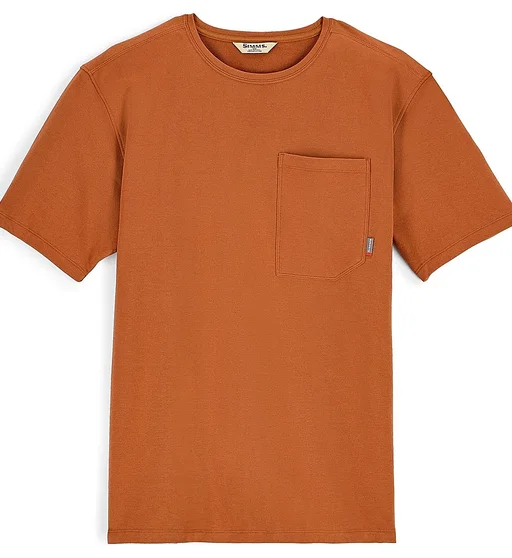 Футболка Simms Harbor Pocket T-Shirt Stonefly XXL