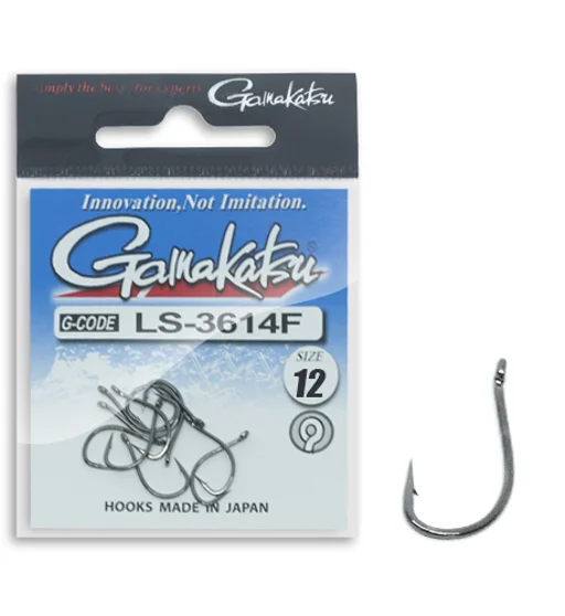 Гачки Gamakatsu LS-3614F N/L Black №12 10pc