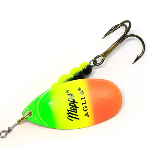 Блешня Mepps Aglia Fluo №4 tiger 9g
