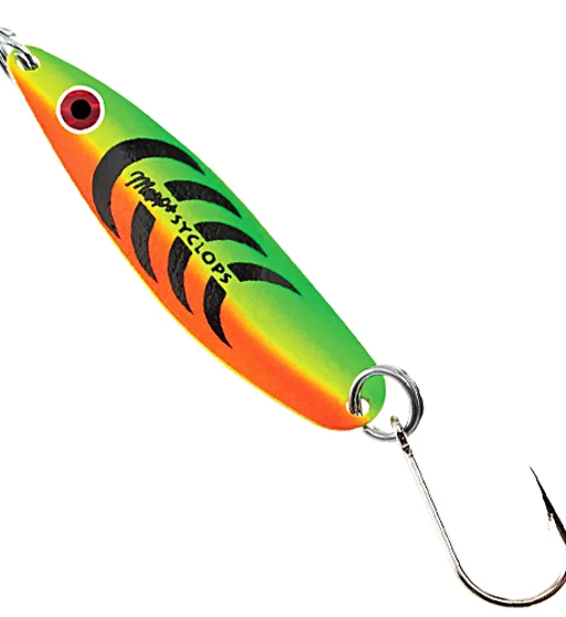 Блешня Mepps Syclops Fluo №00 tiger 5g