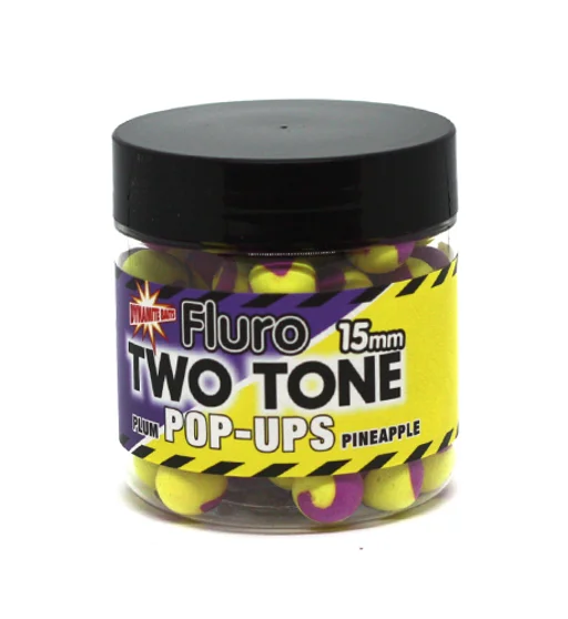 Бойли Dynamite Baits Pop-Up Two Tone Plum & Pineapple 15mm