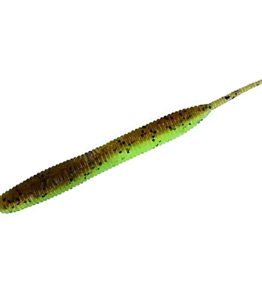 Силикон Keitech Sexy Impact 2.8'' #401 Green Pumpkin /Chartreuse