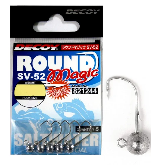 Джигголівка Decoy SV-52 Round Magic #4 3.5g 5pcs