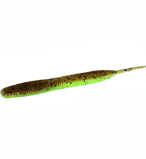 Силикон Keitech Sexy Impact 3.8'' #401 Green Pampkin Chartreuse