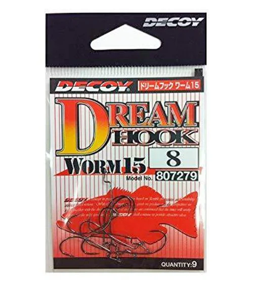 Гачок офсетний Decoy Worm 15 Dream Hook #8 9pcs