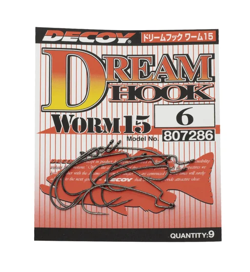 Гачок офсетний Decoy Worm 15 Dream Hook #6 9pcs