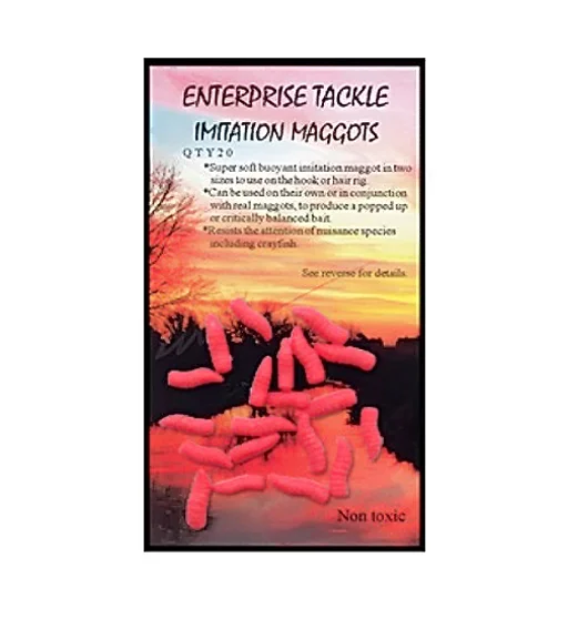 Искусственный опарыш Enterprise Tackle Pop-Up Red 20pc