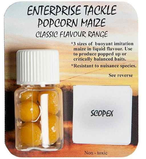Искусственный маис Enterprise Tackle Scopex Popcorn Maize Yellow
