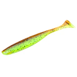 Силікон Keitech Easy Shiner 5" #401 Green Pumpkin Chartreuse