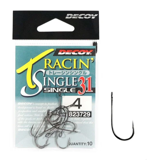 Гачок Decoy Single 31 #4 10pcs