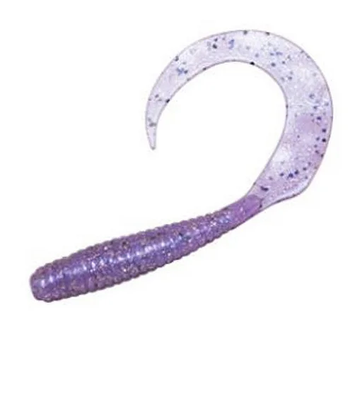 Плавающий силикон ZMAN Grubz 9" 3pc #Violet Sparkle