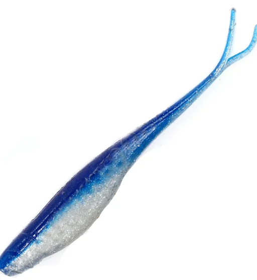 Плавающий силикон ZMAN Scented Jerk Shadz 5" 5pc #Silver Shad