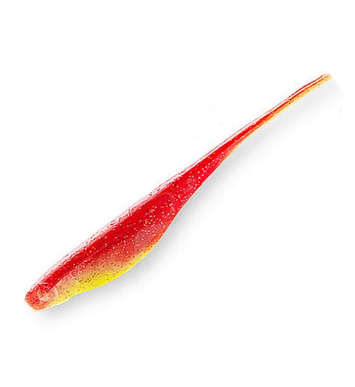 Плавающий силикон ZMAN Scented Jerk Shadz 5" 5pc #Bleeding Banana