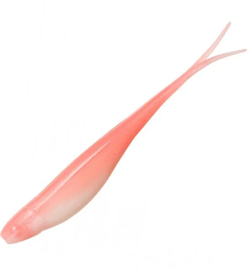 Плавающий силикон ZMAN Scented Jerk Shadz 5" 5pc #Coconut Ice Glow