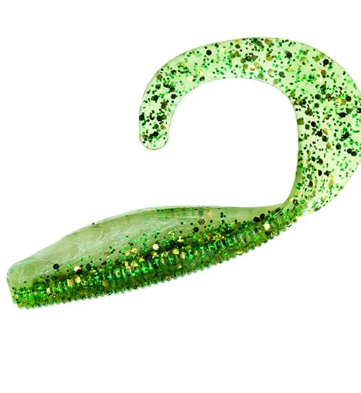 Плаваючий силікон ZMAN Streakz Curly Tailz 4" 5pc #Baby Bass
