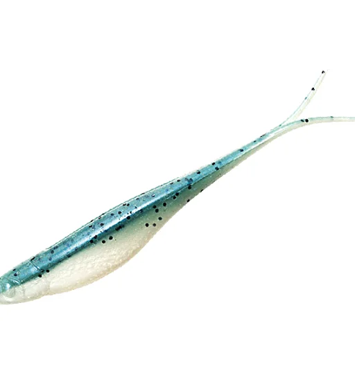 Плавающий силикон ZMAN Scented Jerk Shadz 5" 5pc #Nuked Pilchard Glow