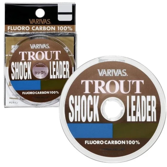 Флюорокарбон Varivas Trout Shock Leader Fluoro 30m 3lb 1.36kg 0.148mm #0.8 фото 1