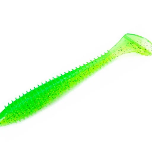 Силікон Keitech Swing Impact FAT 4.3'' #424 Lime Chartreuse