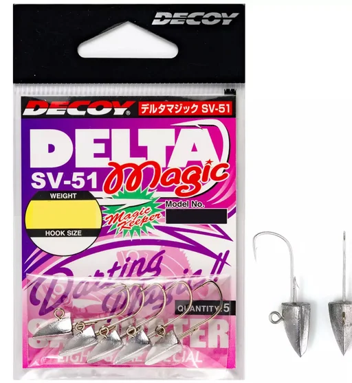Джигголовка Decoy SV-51 Delta Magic #8 1.4g 5pcs