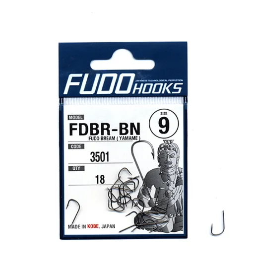Крючки Fudo Bream Yamame Black 9 (18 шт.)