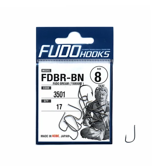 Гачки Fudo Bream Yamame Black 8 (17 шт.)