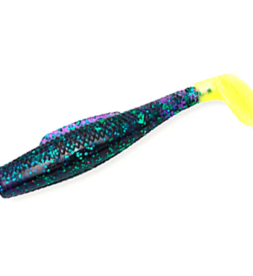 Плаваючий силікон ZMAN Minnowz 3" 6pc #Purple/Chartreuse Tail