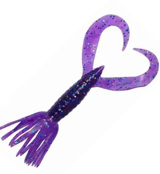 Силікон Keitech Little Spider 3.5" ea#04 Violet