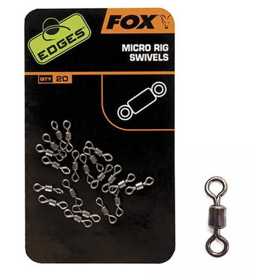 Вертлюжки Fox Edges Micro Rig Swivels 20pcs
