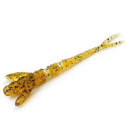 Силікон FishUp Flit 1.5" 10pc #036 Caramel/Green & Black