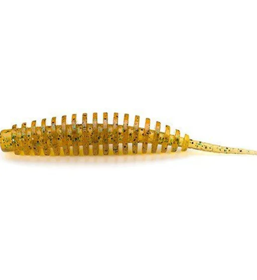Силікон FishUp Tanta 1.5" 10pc #036 Caramel/Green & Black