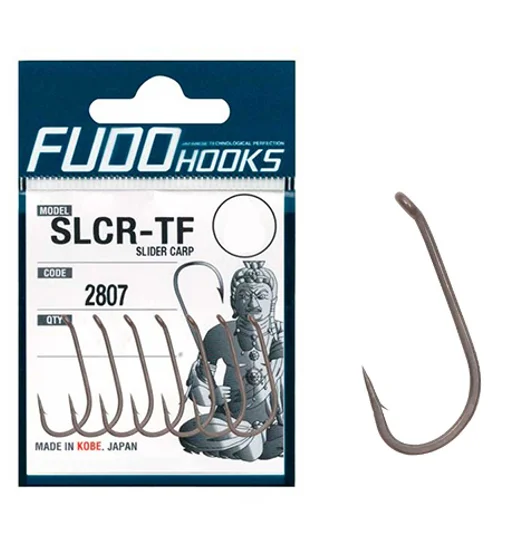 Крючки Fudo Slider Carp TFC 4 (8 шт.)