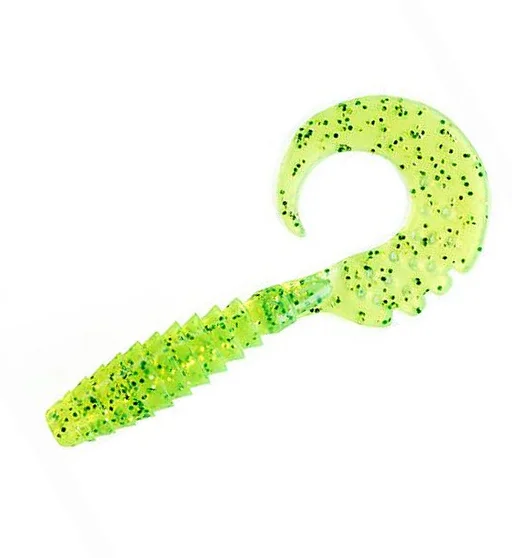 Силікон FishUp Fancy Grub 2" 10pc #026 Flo Chartreuse/Green