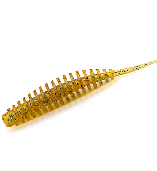 Силікон FishUp Tanta 2.5" 8pc #036 Caramel/Green & Black