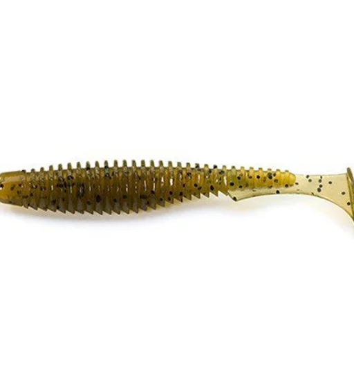 Силікон FishUp U-Shad 2.5" 9pc #074 Green Pumpkin Seed