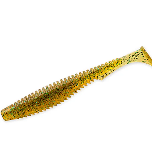 Силікон FishUp U-Shad 2.5" 9pc #026 Flo Chartreuse/Green
