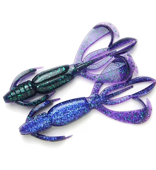 Силікон Keitech Crazy Flapper 3.6" #408 Electric June Bug