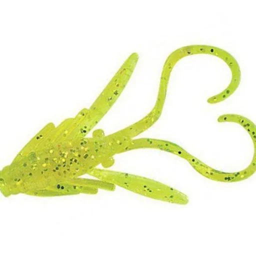 Силікон Berkley PowerBait Power Nymph 250mm 12pcs #Chartreuse Silver Fleck