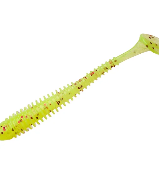 Силікон Keitech Swing Impact 2" pal#01 Chartreuse Red Flake