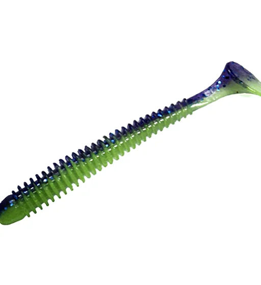 Силикон Keitech Swing Impact 4.5" pal#06 Violet Lime Berry