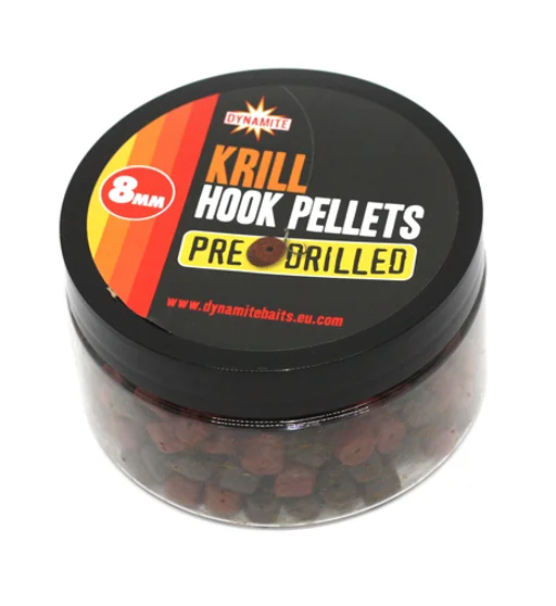 Пеллетс Dynamite Baits Pre-Drilled Krill Hook Pellets 8mm 150g